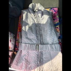 White House black market large vest